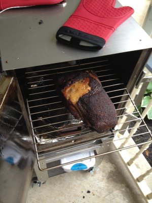 First butt out of the Smoker.jpg